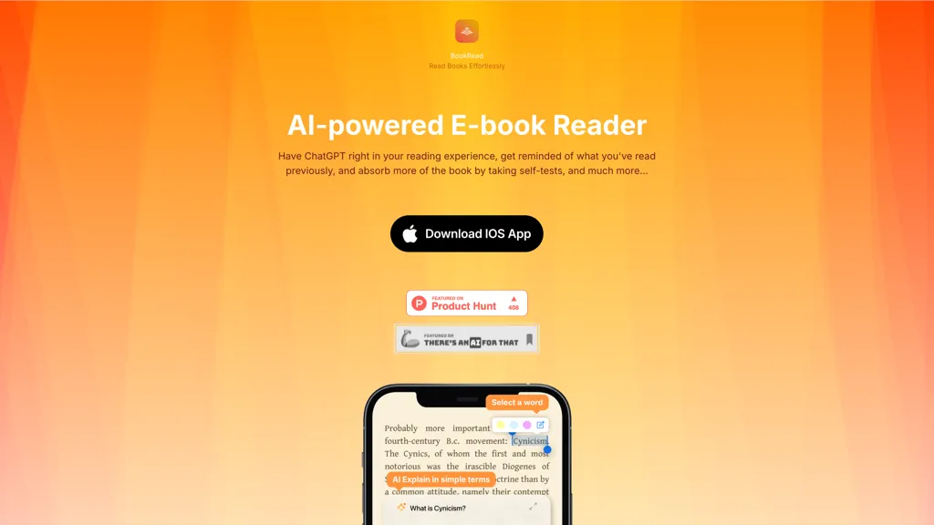 BookRead 工具截图