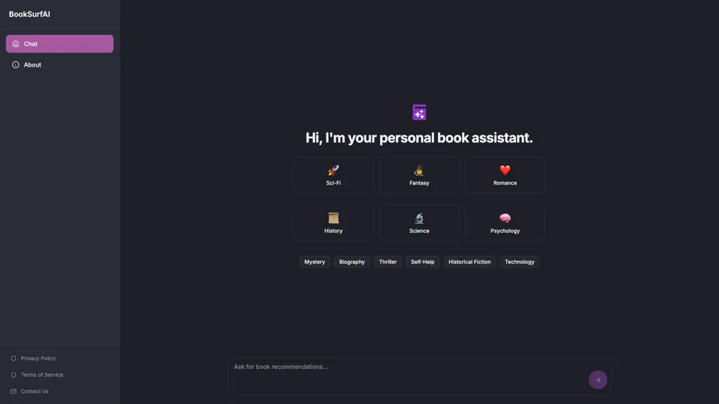 BookSurfAI 工具截图