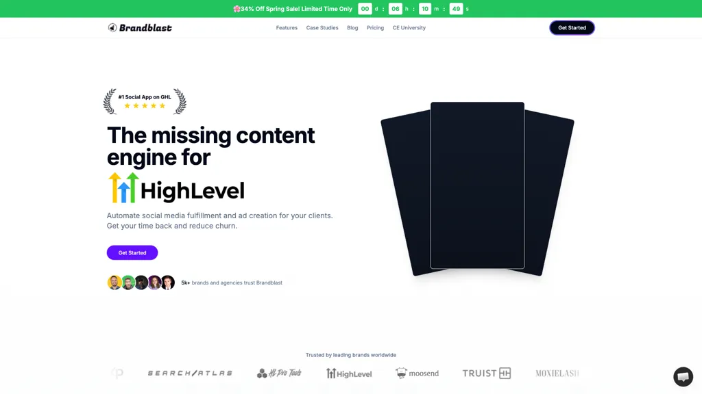 Brandblast 官网截图