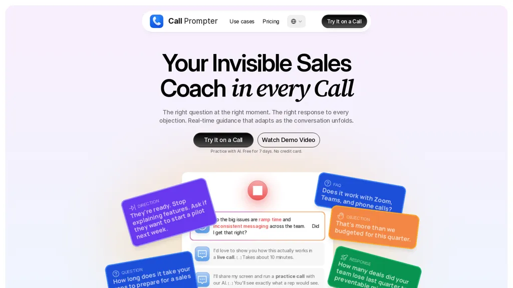 CallPrompter.app 工具截图