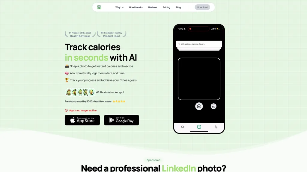 Calorieasy 工具截图
