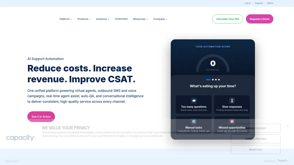 capacity.com 工具截图