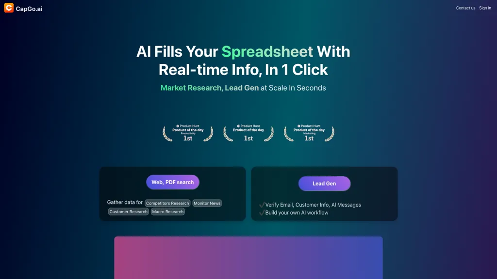 CapGo.AI 工具截图