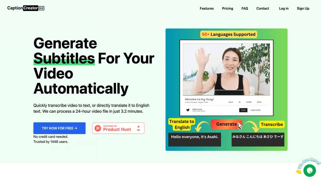 CaptionCreator 工具截图