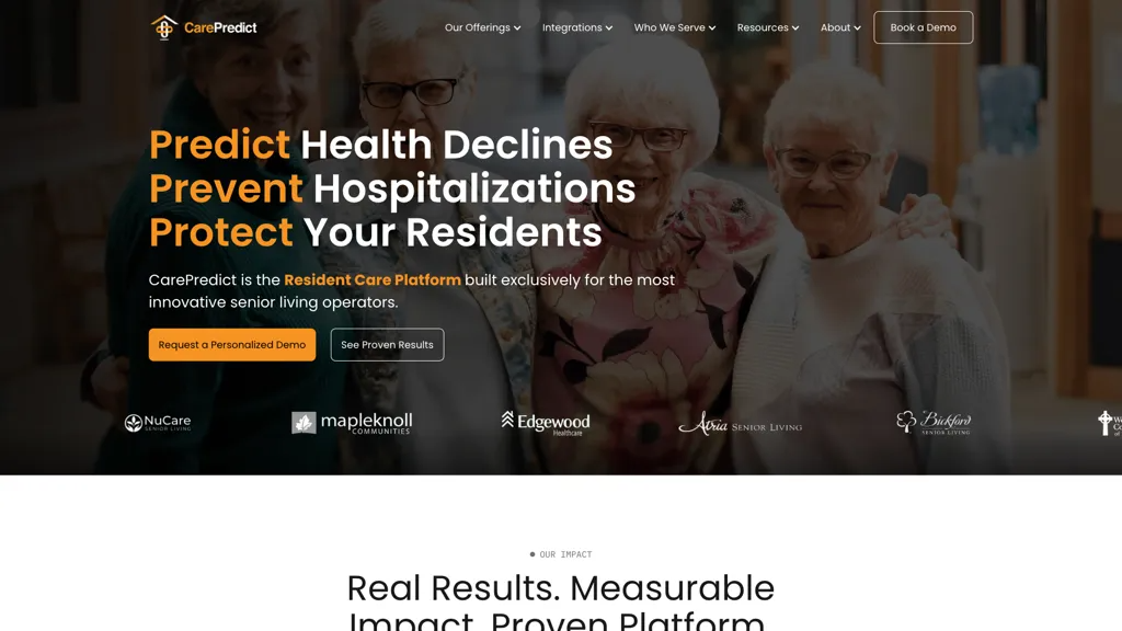 CarePredict 工具截图