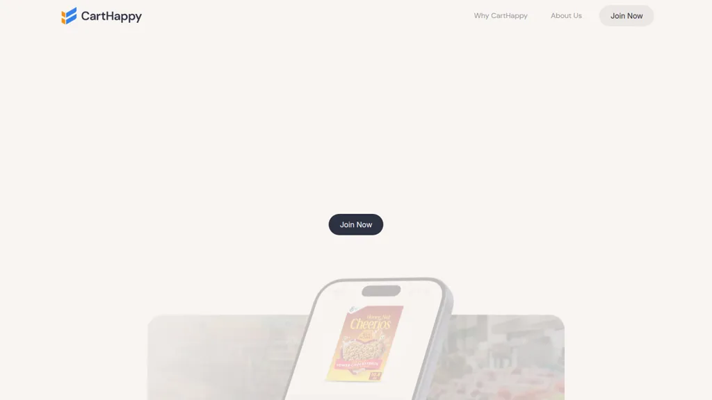 CartHappy 官网截图