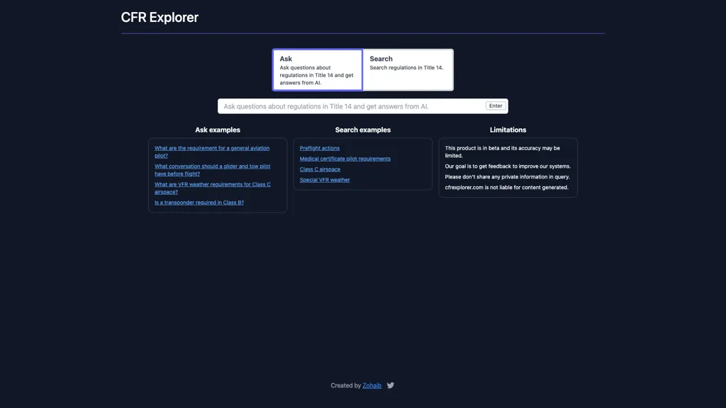 CFRexplorer 官网截图