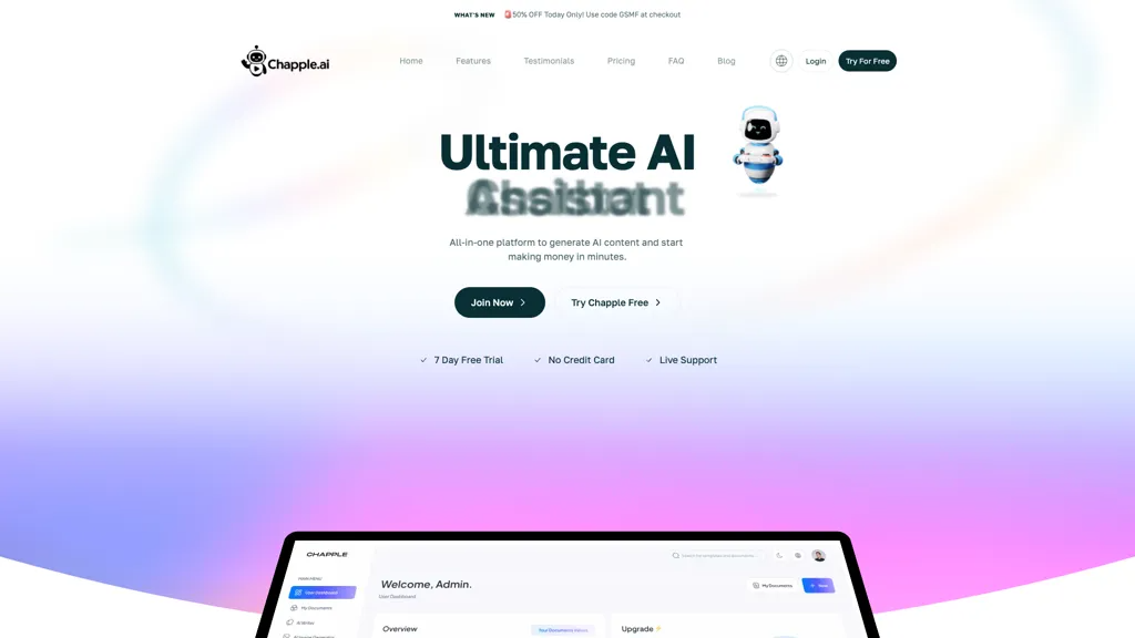 Chapple.ai 工具截图