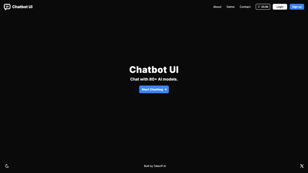 Chatbot UI 工具截图