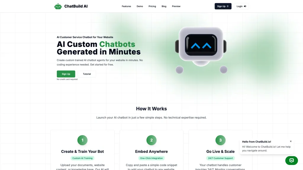 Chatbuild ai 工具截图