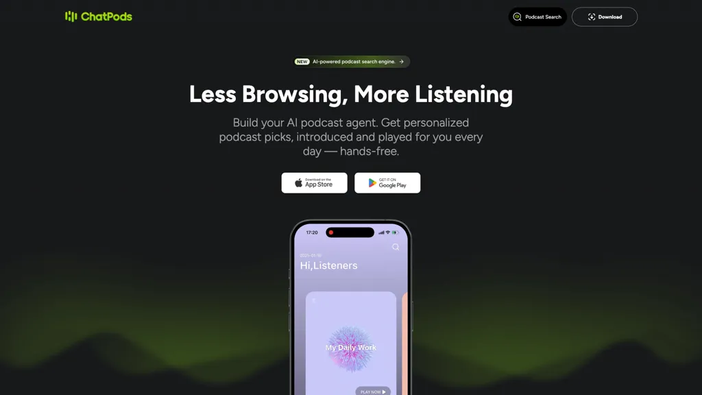 ChatPods 工具截图