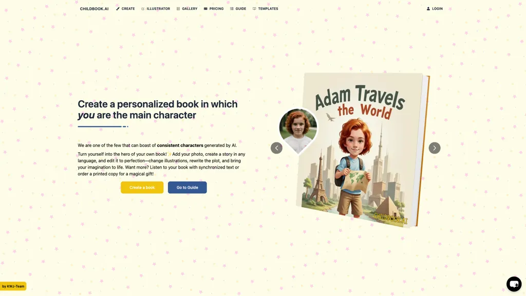 Childbook 官网截图