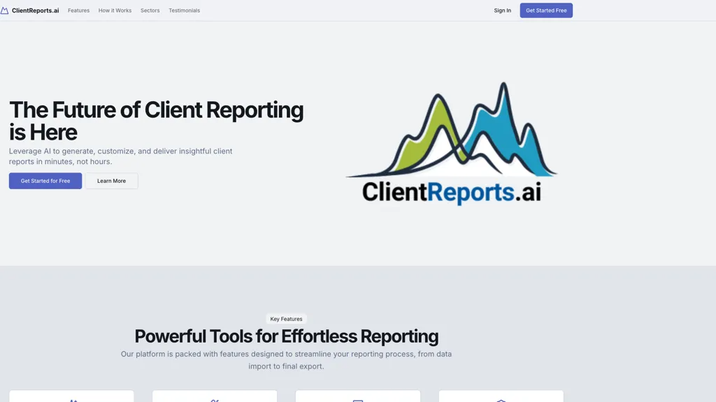 Client Reports 工具截图