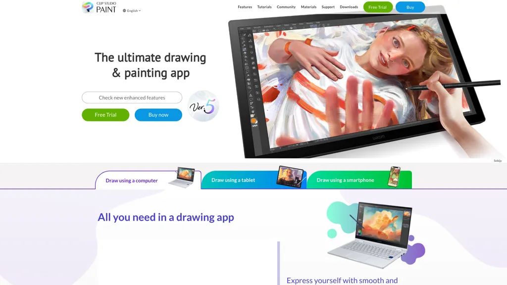 Clipstudio 工具截图