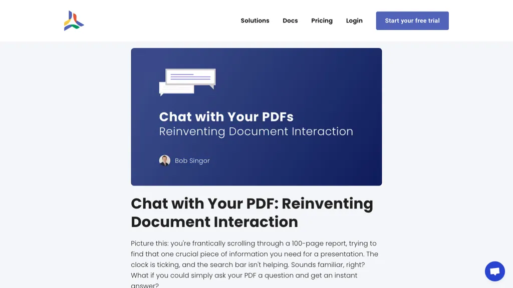 CloudPDF 官网截图