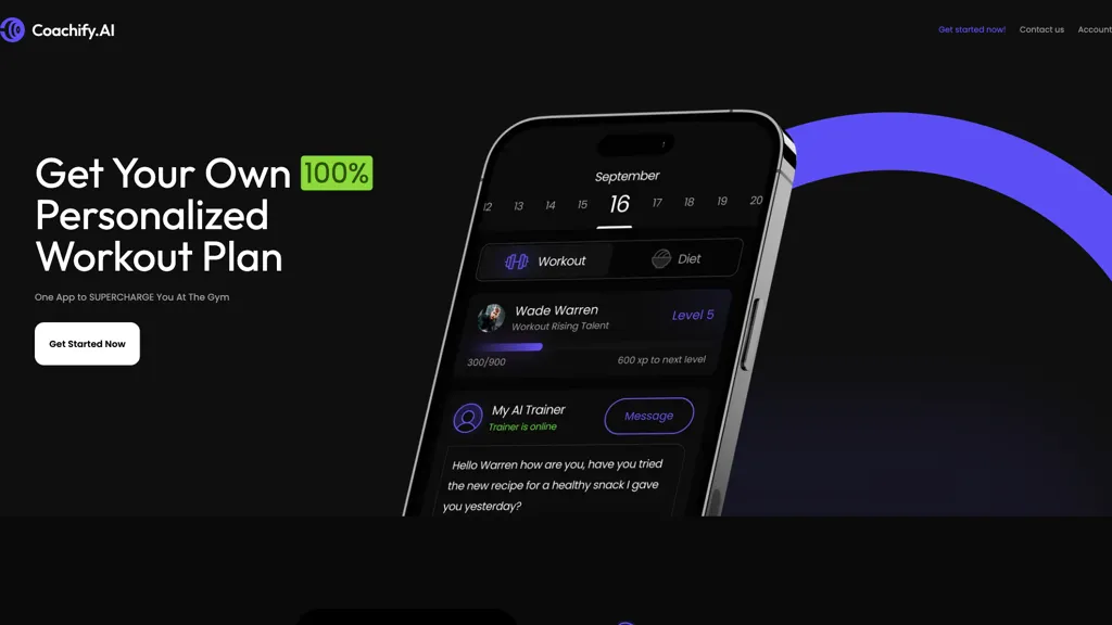 Coachify.AI 工具截图