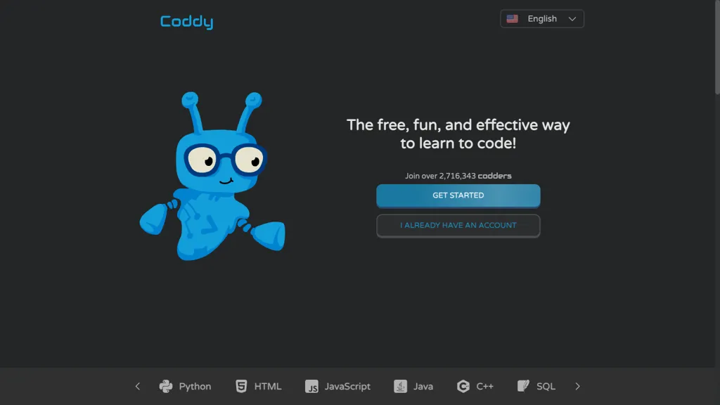 Coddy 官网截图