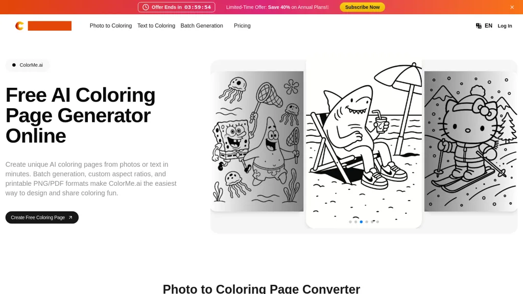 ColorMe AI 工具截图