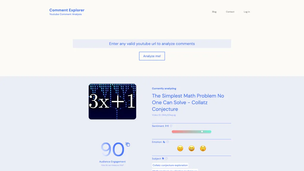 Comment Explorer 官网截图