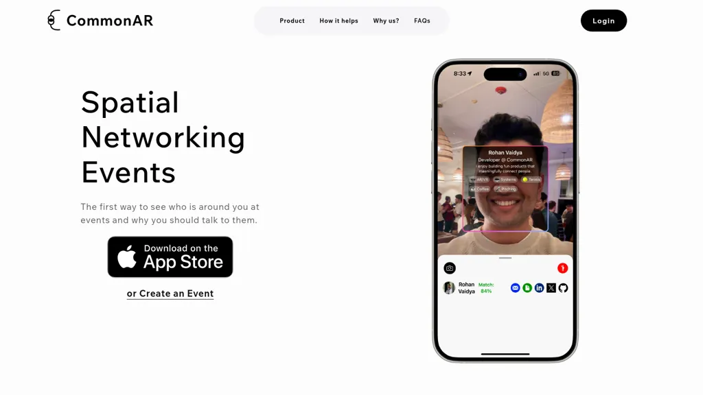 CommonAR 工具截图