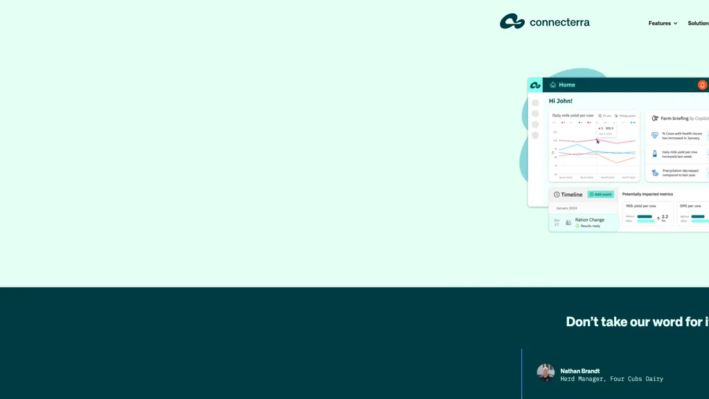 connecterra.ai 官网截图