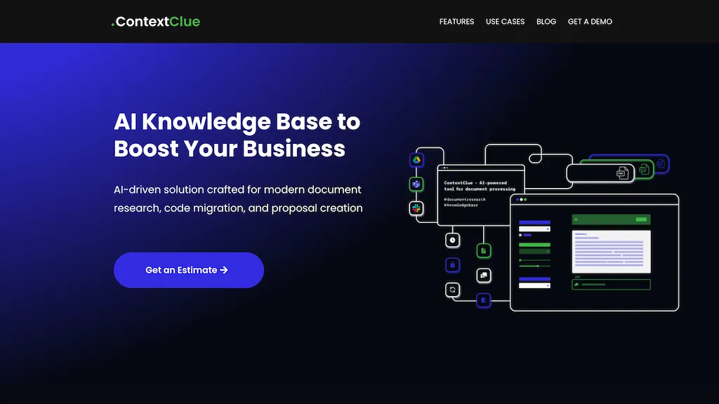 ContextClue 官网截图