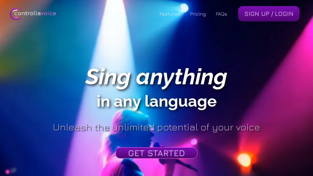 Controlla Voice 官网截图
