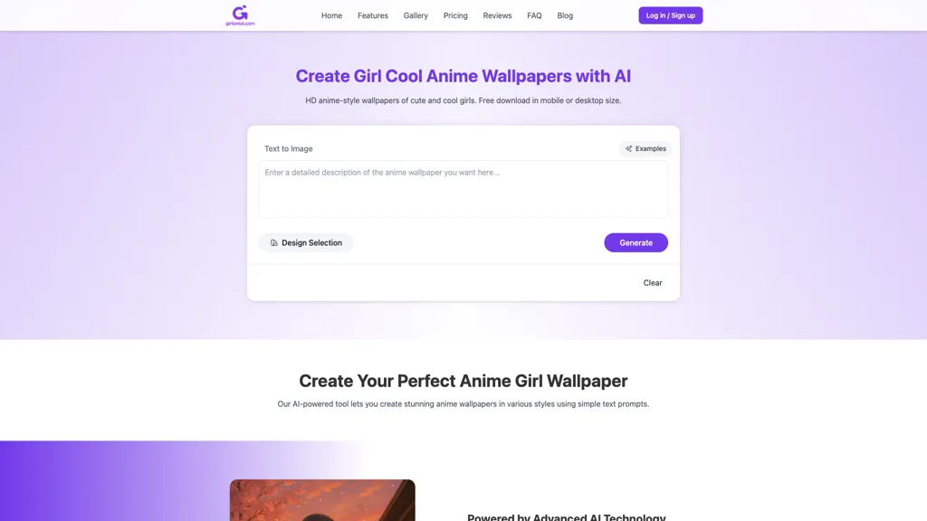 Cool Anime Girl Wallpapers 官网截图