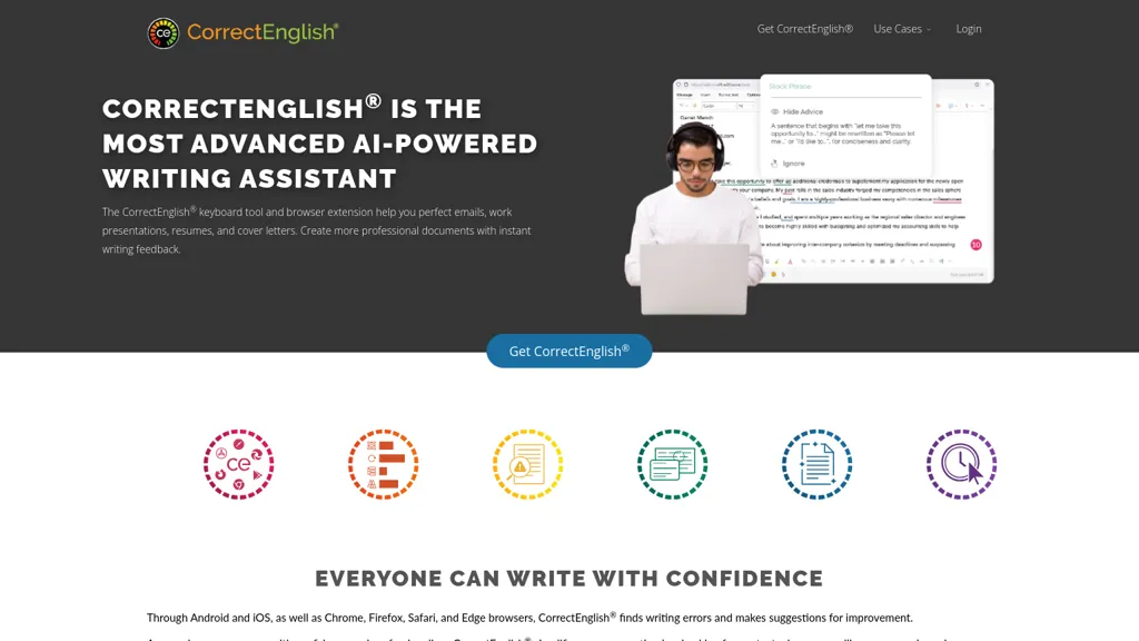 Correctenglish.com 官网截图