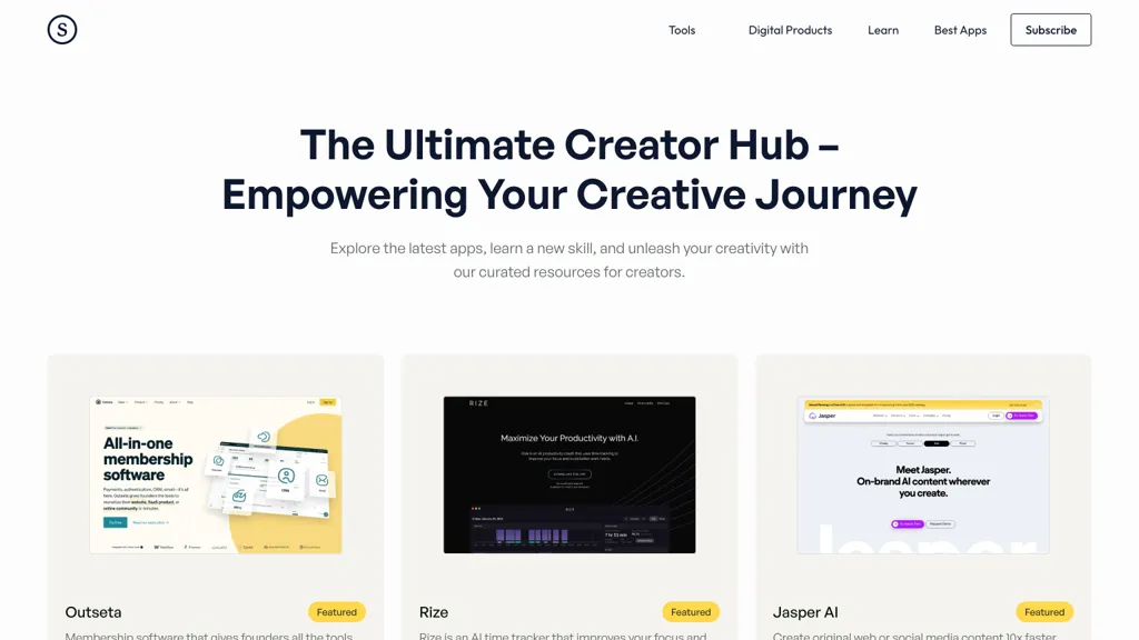 Creator Supply 工具截图