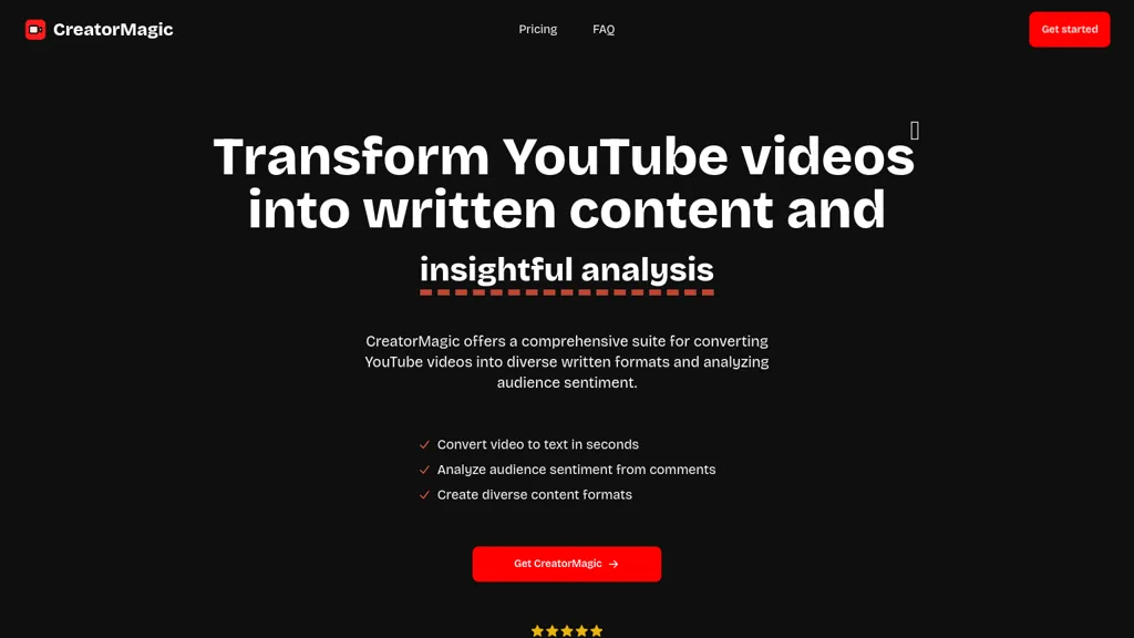 CreatorMagicAI 工具截图