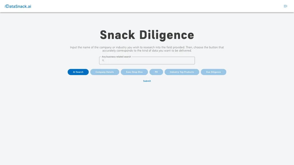 DataSnack 工具截图