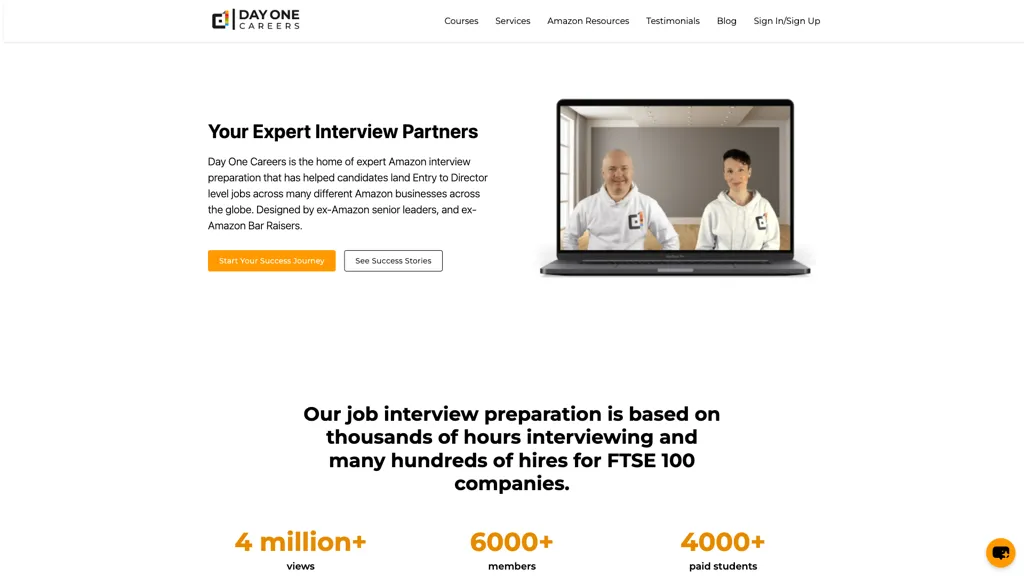 Day One Careers 官网截图