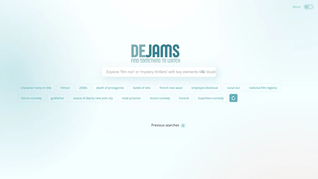Dejams 官网截图