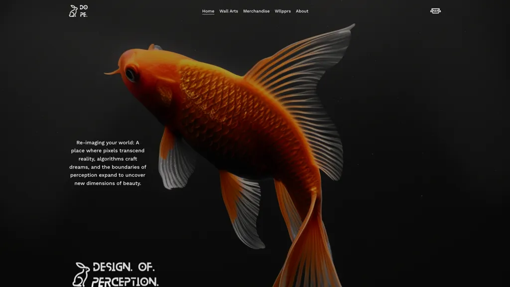 Design of Perception 官网截图