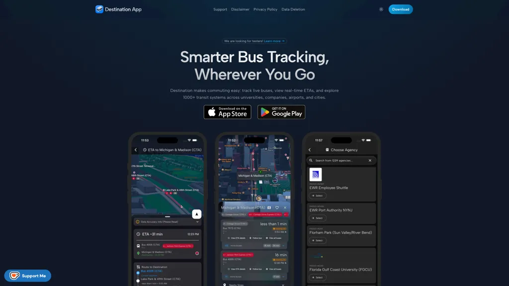 Destination App 工具截图