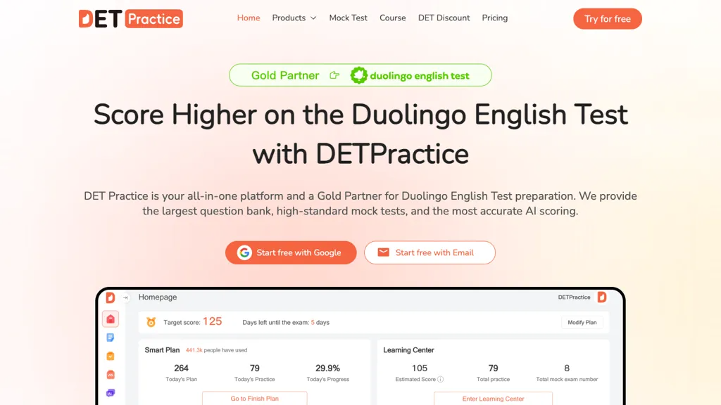 DET Practice 工具截图