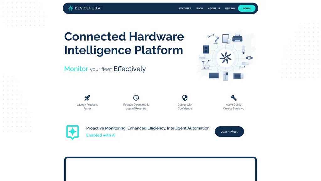 Devicehub.ai 官网截图