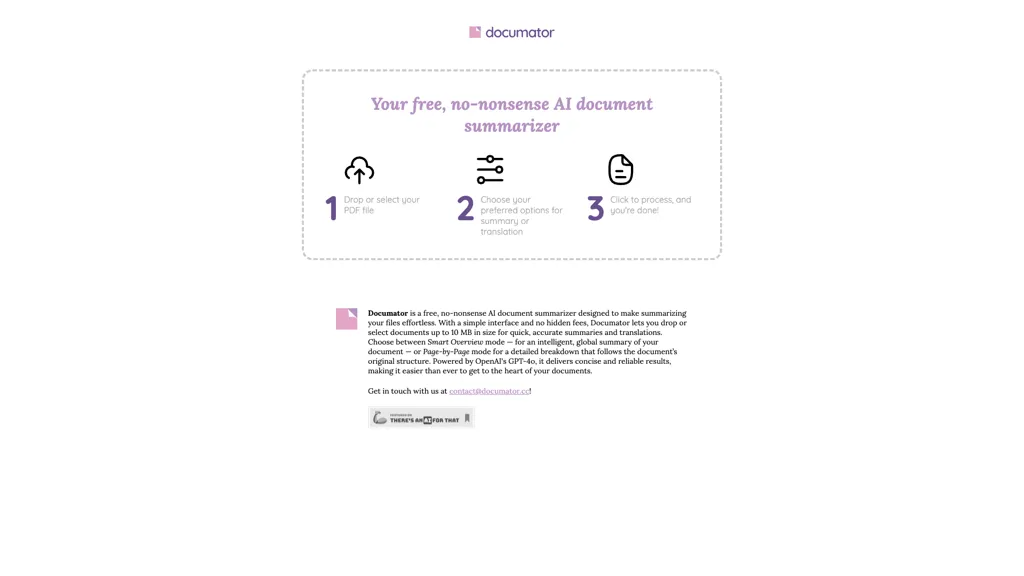 Documator 工具截图