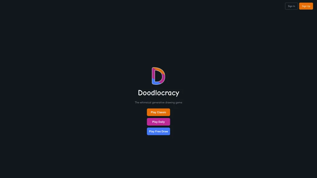 Doodlocracy 官网截图