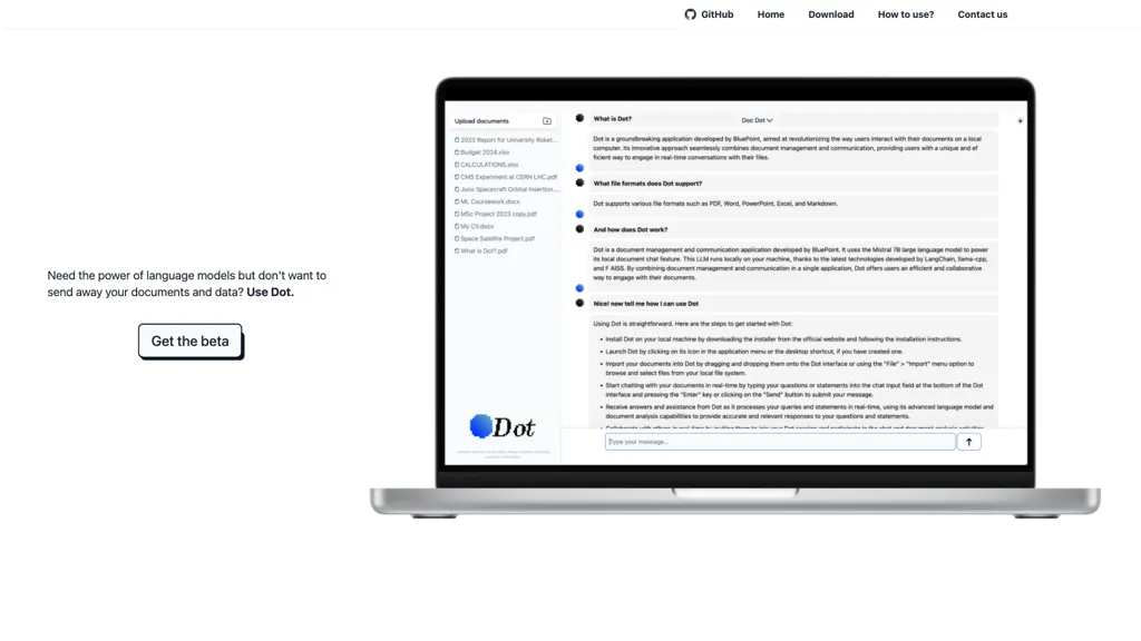 Dot App 官网截图