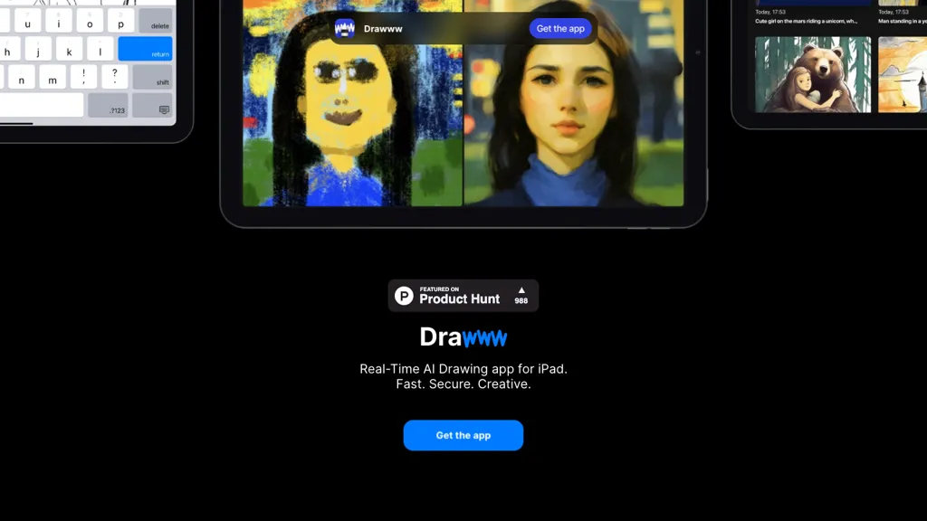Drawww 官网截图