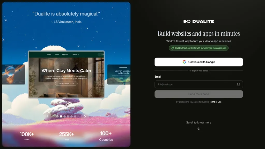 Dualite 工具截图