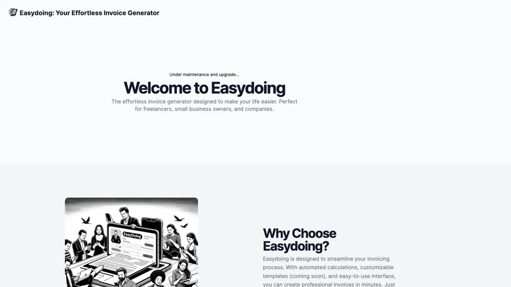 Easygoing 官网截图