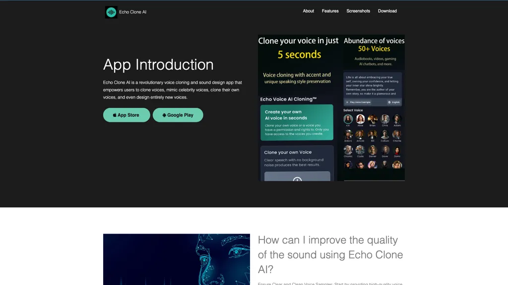 EchoVoiceAI 工具截图