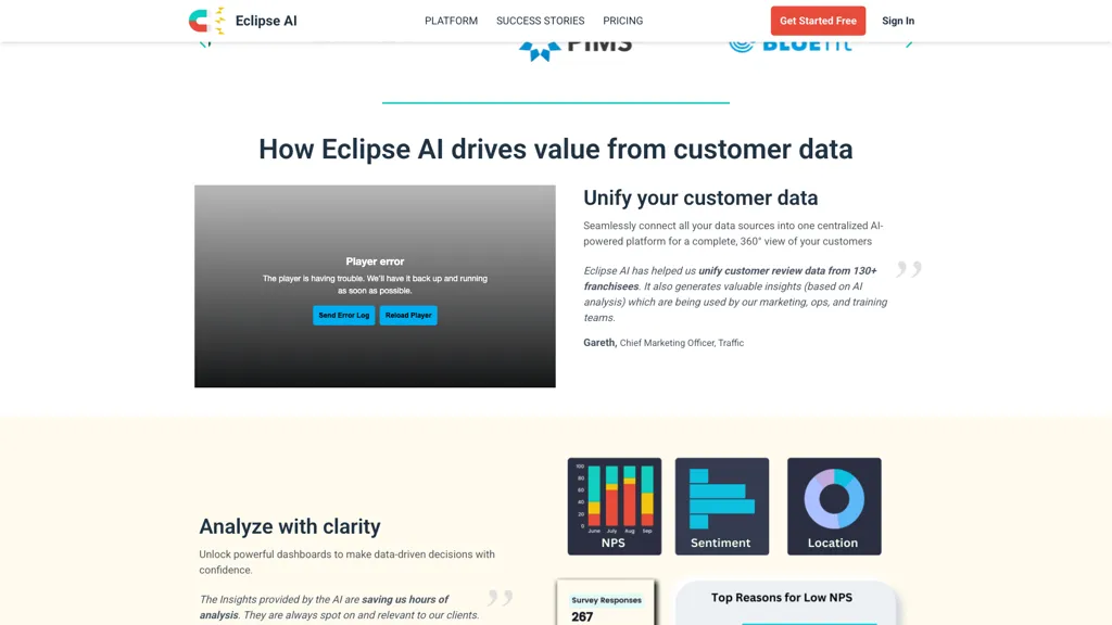 Eclipse AI 官网截图