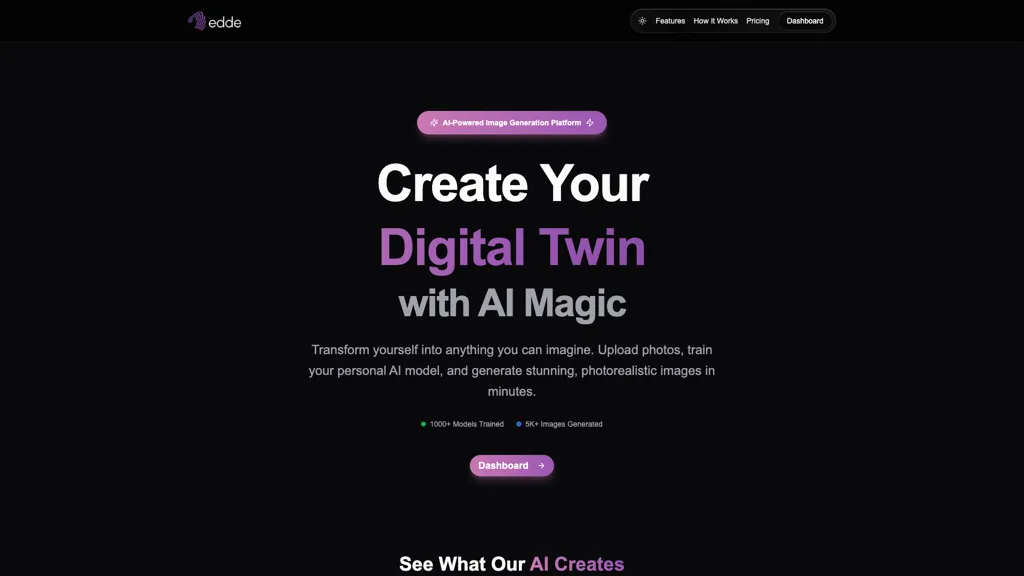 Edde.ai 官网截图