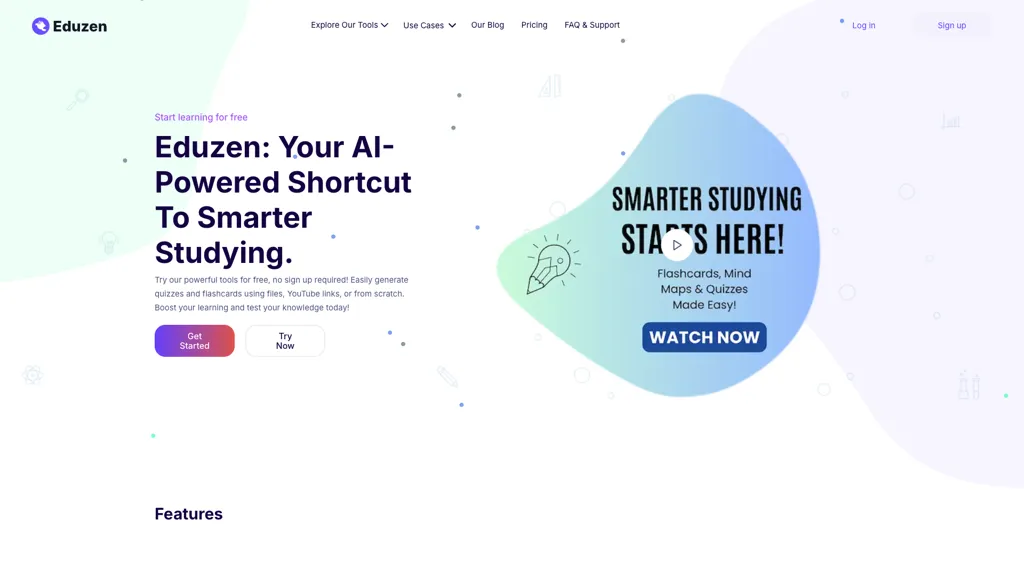 Eduzen.ai 官网截图