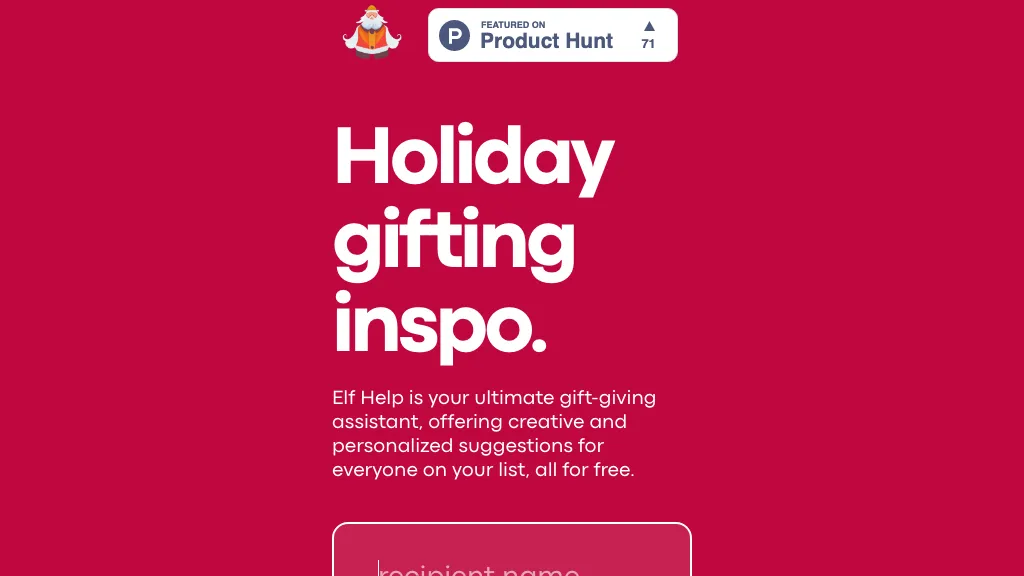 Elf Help 工具截图
