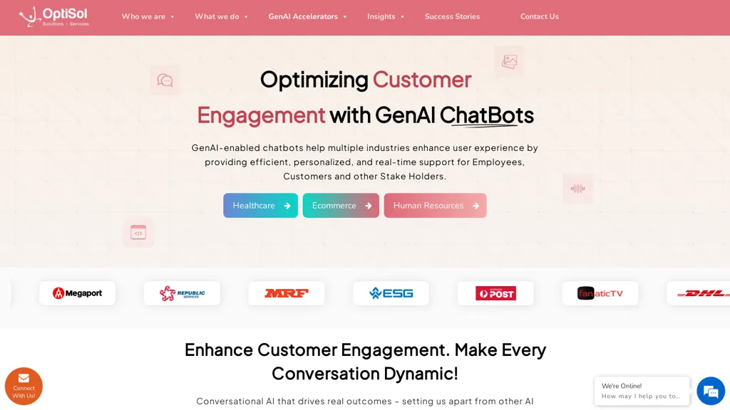 elsAi ChatBot 官网截图